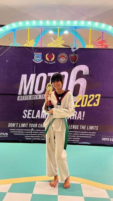 Bikin Bangga, Ini Momen Zivara Anak Nirina Zubir Raih Juara di Turnamen Taekwondo