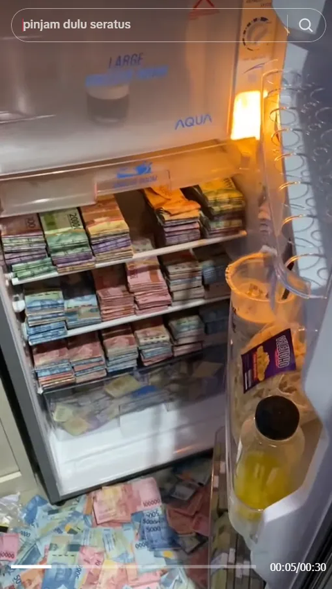 The Real Cold Money: Fridge Full of Cash