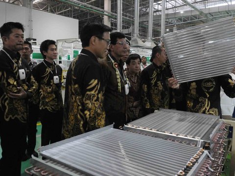 FOTO: Sharp Indonesia Resmikan Pabrik AC Senilai Rp582 Miliar di Karawang, Begini Penampakannya