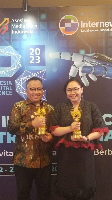 Merdeka.com Dinobatkan Sebagai Media Nasional dengan Inovasi Teknologi Terbaik dalam AMSI Award 2023