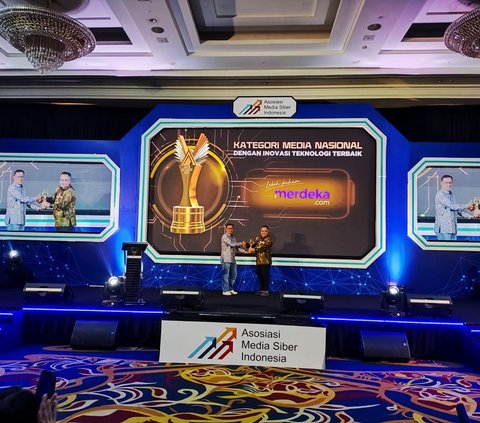 Merdeka.com Dinobatkan Sebagai Media Nasional dengan Inovasi Teknologi Terbaik dalam AMSI Award 2023