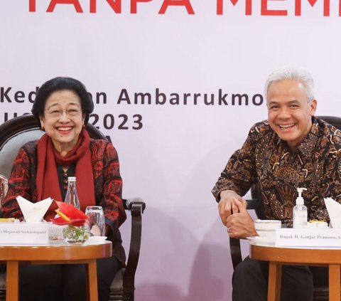 Di Depan Megawati, Ganjar Bicara Empat Jurus Jitu Menuju Indonesia Emas 2045