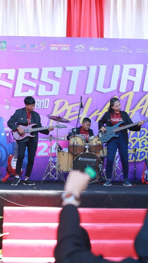Lewat Festival Band Pelajar, Banyuwangi Wadahi Bakat Bermusik Milenial