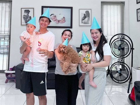 8 Potret Felicya Angelista Merayakan Ulang Tahun Anjingnya yang Ke-5, Netizen Justru Tertarik pada Putri Sulungnya