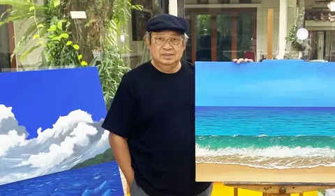Lukisan SBY yang dilelang berjudul 
