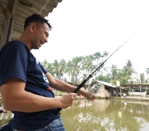 Ditantang Adul Mancing Ikan, Raffi Ahmad Menang - Tiba-tiba Mau Buat Pemancingan Sendiri