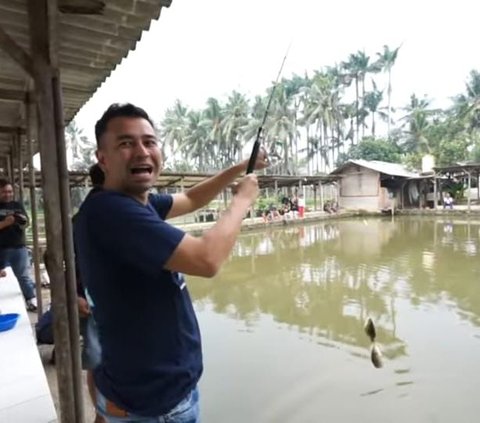 Ditantang Adul Mancing Ikan, Raffi Ahmad Menang - Tiba-tiba Mau Buat Pemancingan Sendiri