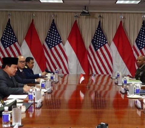Bertemu Menhan AS, Prabowo Bahas Penguatan Kerja Sama Pertahanan