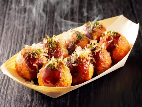 5. Resep Masakan Jepang: Takoyaki Pizza
