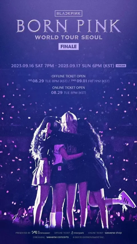 Blackpink siap menggelar konser final dari tur dunia mereka, 