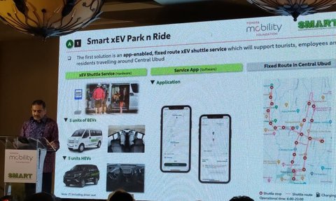 Tekan Emisi Karbon, Toyota Sediakan Layanan Shuttle Mobil Listrik Gratis di Ubud, Bali