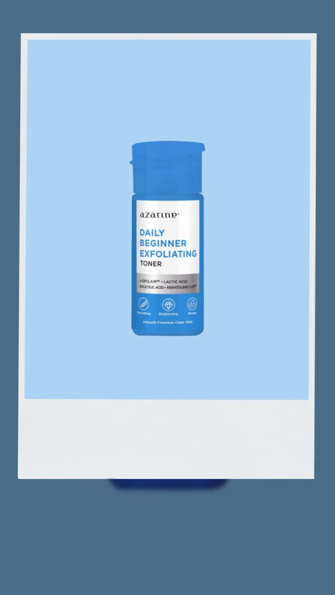3. Azarine Daily Beginner Exfoliating Toner (90 ml) - Rp69.000