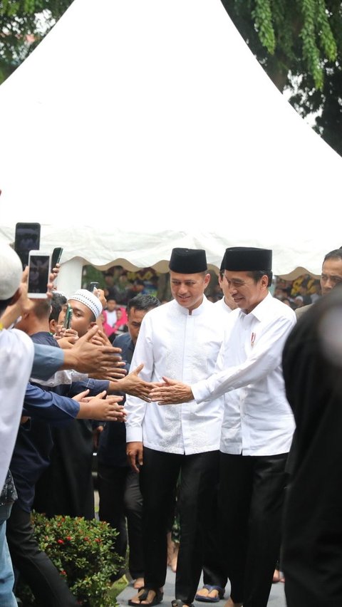 Jokowi Hadiri Haul ke-2 Ayah dari Wagub Sumut