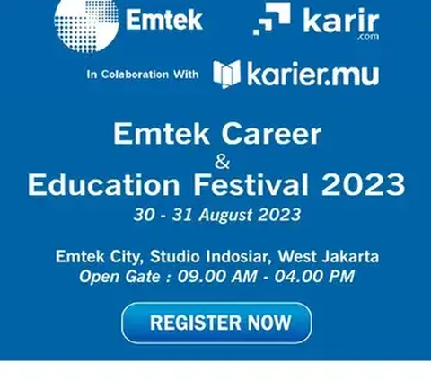 Catat Tanggalnya, Emtek dan Karir.com Gelar Emtek Career & Education Festival 2023