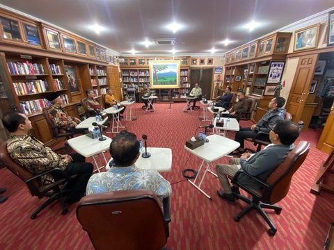 Potret Suasana Pertemuan Anies dan SBY: Sebuah Ruangan Tempat Menangkan Pemilu 2004 dan 2009