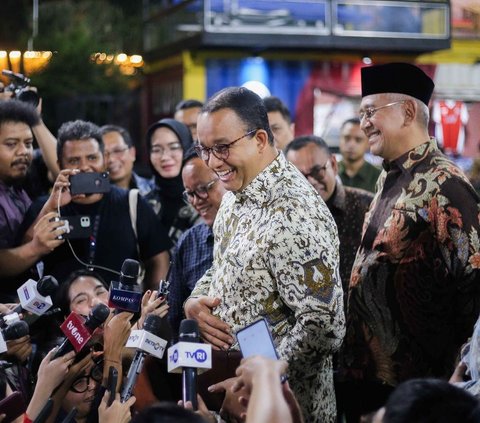 FOTO: Semringah Anies Baswedan Usai Bertemu SBY, Blak-blakan Dibekali Pengalaman Jadi Presiden