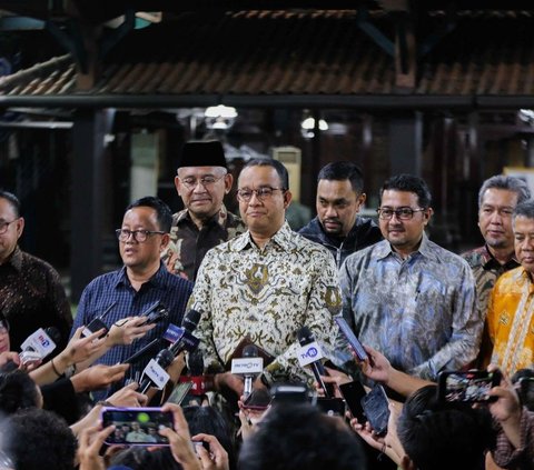 FOTO: Semringah Anies Baswedan Usai Bertemu SBY, Blak-blakan Dibekali Pengalaman Jadi Presiden