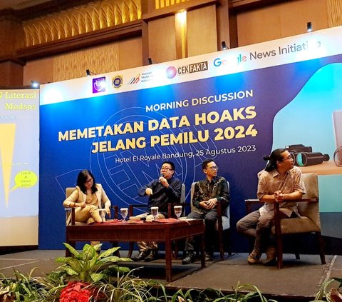 Kick Off Diskusi Bulanan Cekfakta, Petakan Data Hoaks Jelang Pemilu 2024