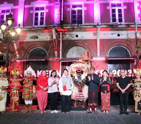 Pertukaran Budaya, Tiga Tarian Klasik Bali Dipentaskan di Kota Tua Semarang