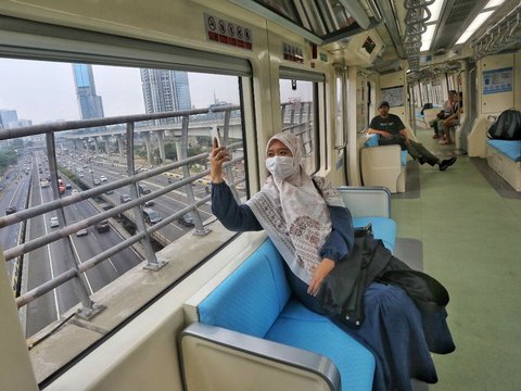 FOTO: Siap Operasi 28 Agustus 2023, LRT Jabodebek Akan Layani 18 Stasiun, Simak Beberapa Potret Kenyamanannya