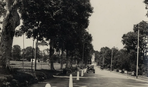 Suasana Jalan di kota Bogor Tahun 1930an