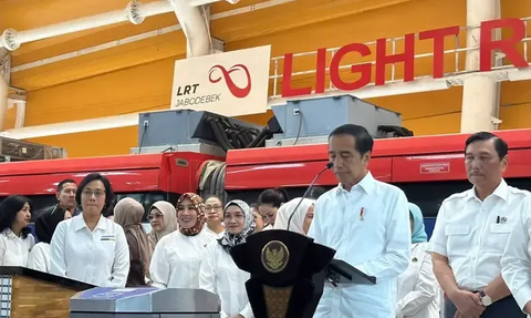 Presiden Jokowi: Penumpang MRT Masih 80.000 Orang per Hari dari Kapasitas 180.000