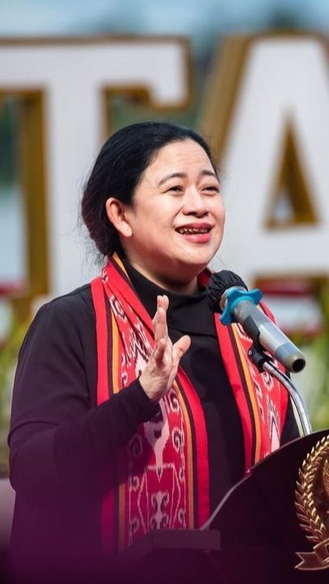 Wajah Garang Puan Maharani Teriak Sampai Suara Serak Depan Ribuan Kader PDIP