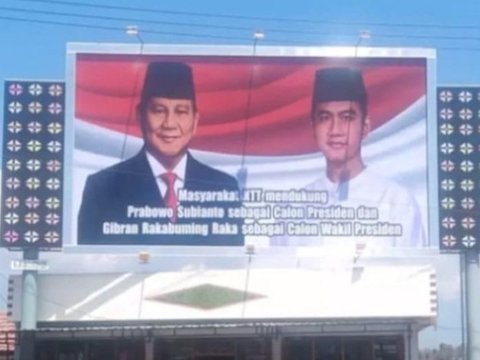 Muncul Baliho Bareng Prabowo Jadi Cawapres di Labuan Bajo, Begini Reaksi Gibran