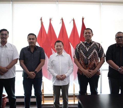 Kolaborasi Kejar Indonesia Emas 2045, BPP HIPMI Temui Menteri Suharso