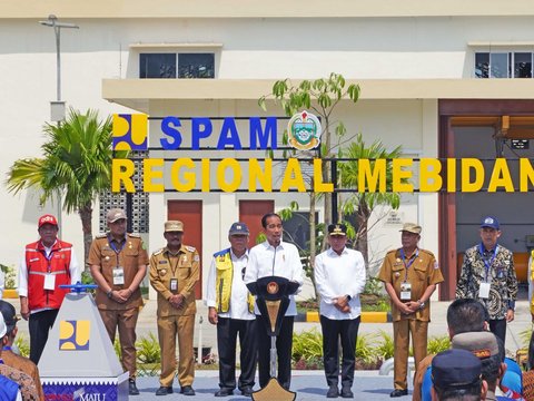 SPAM Regional Mebidang Karya Brantas Abipraya Diresmikan, Siap Penuhi Air Minum 440.000 Jiwa di Sumut