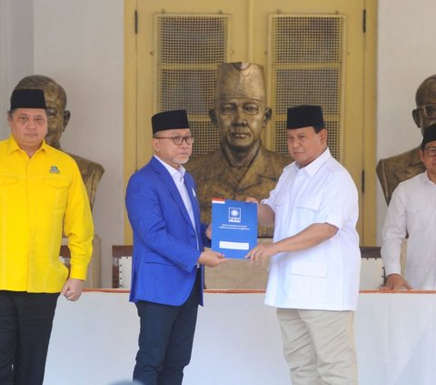 Ketum PAN: Saya Lihat Prabowo, Airlangga, Cak Imin Pelukan Erat Banget, Jangan Sampai Lepas Lagi