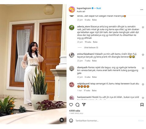 Usai Videonya Viral, Fuji Beri Klarifikasi Mau Pindah Lapak ke Shopee Live Karena Banyak Diskon!