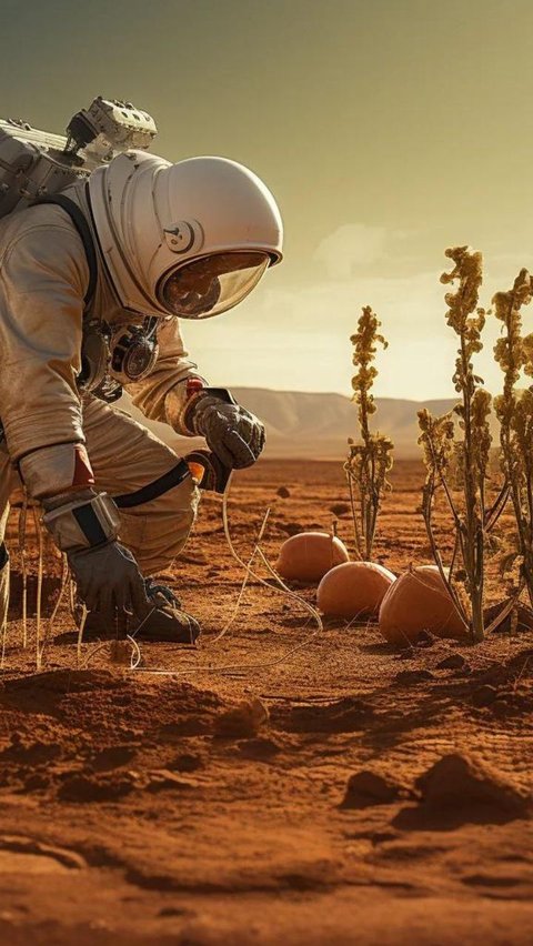 Begini Gambaran Kehidupan di Planet Mars Versi AI, Walau Semua Nampak Canggih Tetap Saja Ada Si Kaya dan Si Miskin