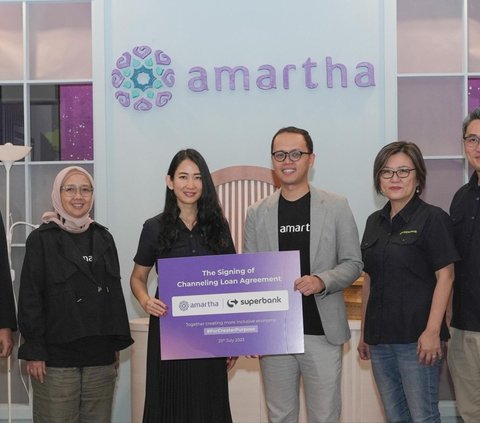 Superbank Gandeng Amartha Majukan Bisnis 1 Juta UMKM Perempuan