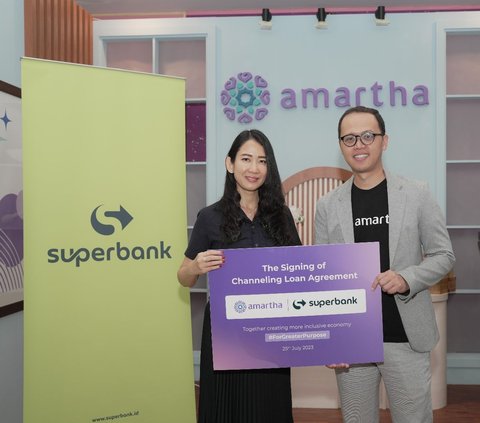 Superbank Gandeng Amartha Majukan Bisnis 1 Juta UMKM Perempuan