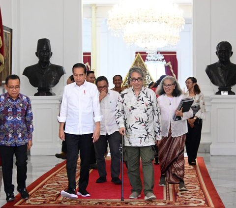 Temui Jokowi, Butet Kartaredjasa Tawarkan Konsep Tarian Nusantara Etam untuk IKN