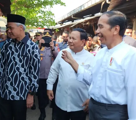 Keharmonisan Jokowi, Prabowo dan Ganjar di Pekalongan