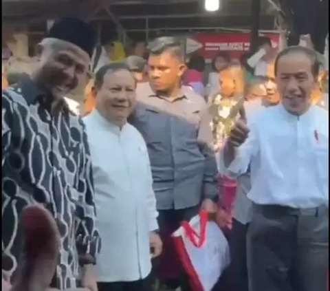 Keharmonisan Jokowi, Prabowo dan Ganjar di Pekalongan