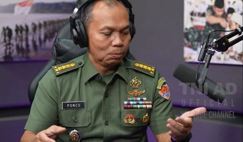 Melalui unggahan video yang dibagikan, Kolonel Ponco membagikan tips menjaga kesehatan bagi para prajurit Tentara Nasional Indonesia (TNI).