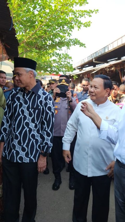 Prabowo dan Ganjar Akrab saat Dampingi Jokowi di Jateng, Mungkinkah Bersatu?