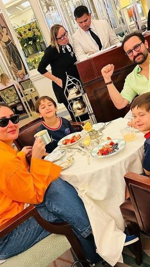 Melalui pernikahannya ini, Kareena dan Saif diberkahi dua putra, yakni Taimur Ali Pataudi Khan dan Jehangir Ali Khan Pataudi.