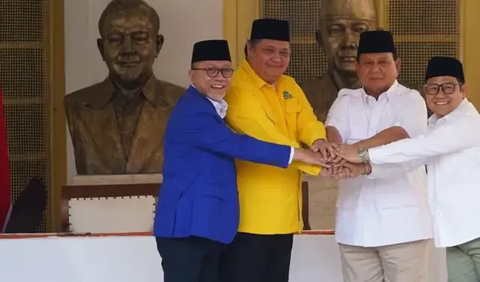 Partai Golkar dengan base pendukung 12,7 persen, sebesar 65,6 persen mendukung Prabowo sebagai calon presiden.