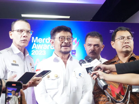 Selalu Hadirkan Inovatif Pertanian, Mentan Raih Merdeka Awards