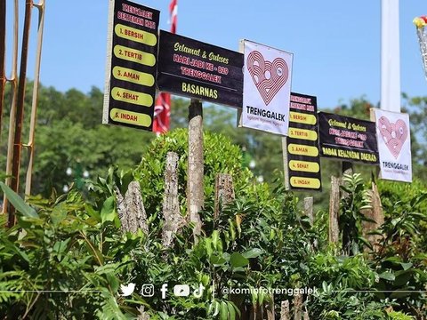 Tak Ada Karangan Bunga, Ucapan Selamat HUT Kabupaten Trenggalek Diganti Bibit Tanaman Ramah Lingkungan