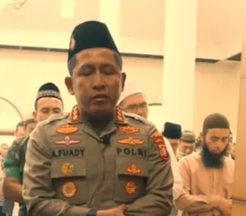 Merdunya Suara Kapolres Depok Kombes Ahmad Fuady Lantunkan Selawat Tarhim, Ingatkan Suasana Ramadan