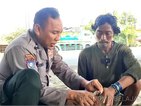 Jadi Idola Masyarakat, Ini Sosok Aipda Purnomo Polisi Asal Lamongan