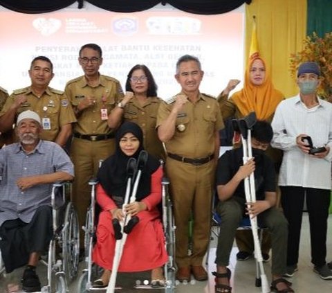 Pemkot Tarakan Beri Alkes untuk Lansia dan Disabilitas