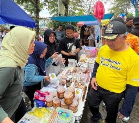 FOTO: Wali Kota Tarakan Kunjungi UMKM di CFD