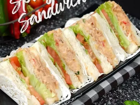 2. Resep Sandwich Spicy Tuna<br>