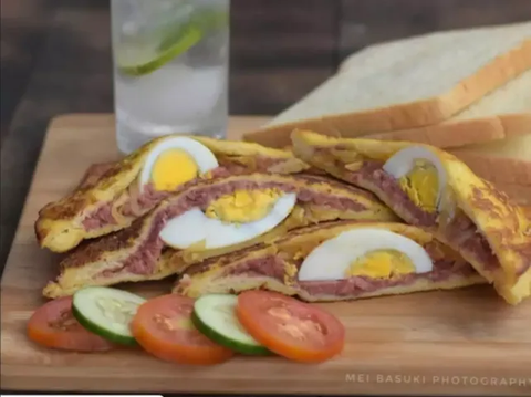 7. Resep Sandwich Kornet Goreng<br>